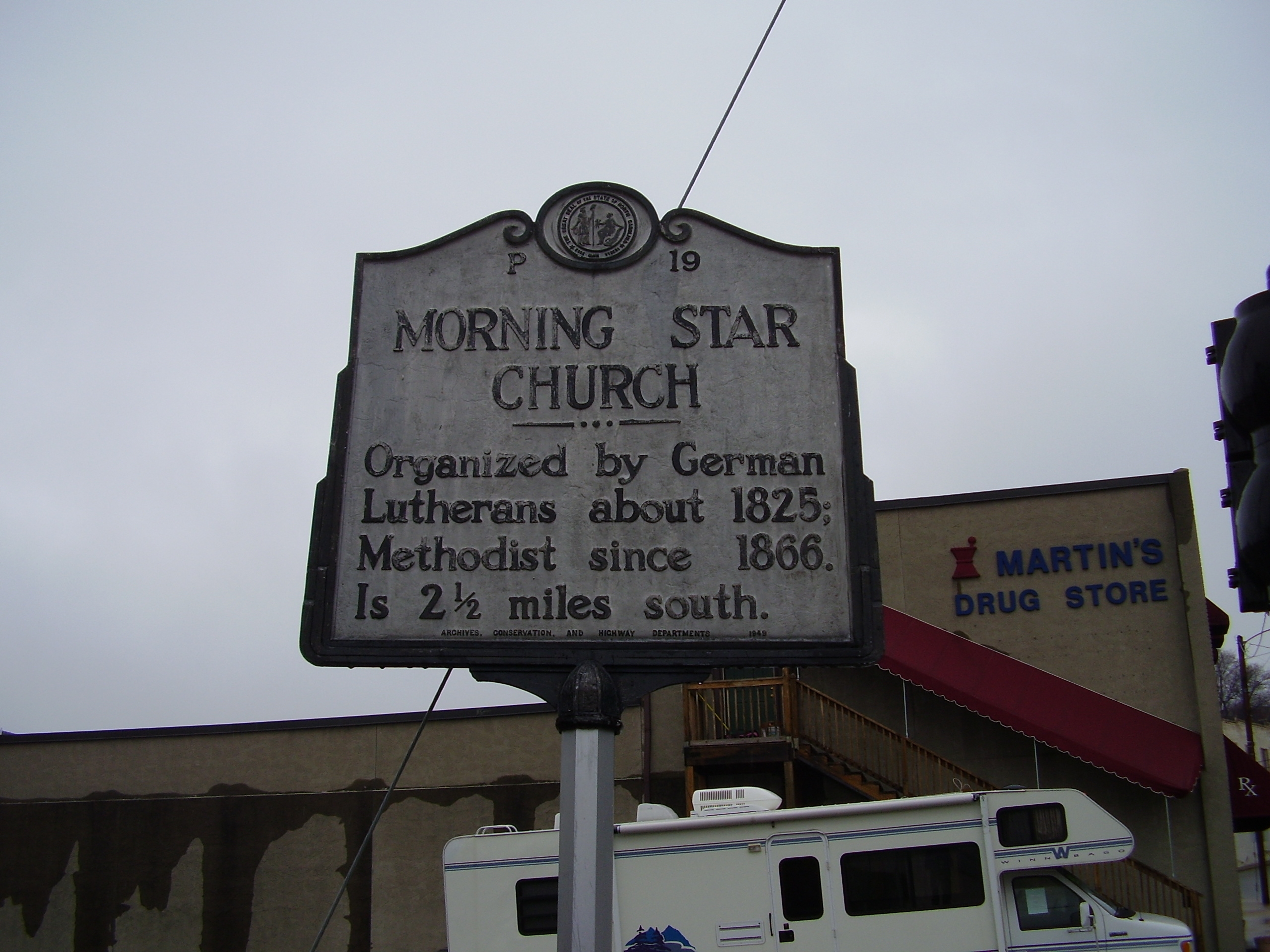 Morning Star Church Marker