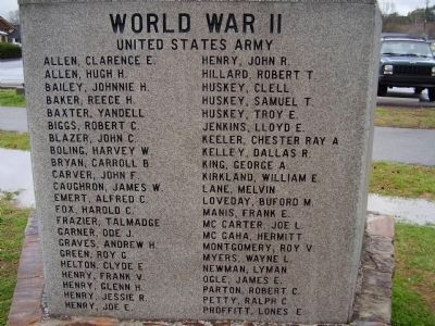Sevier County Veterans Memorial Marker image. Click for full size.
