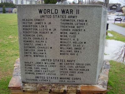 Sevier County Veterans Memorial Marker image. Click for full size.