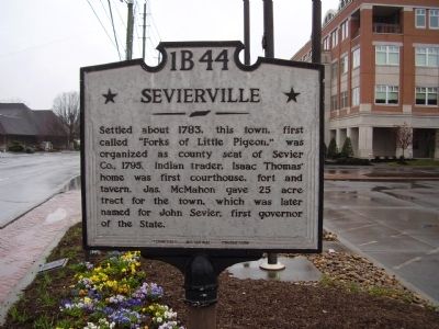 Sevierville Marker image. Click for full size.