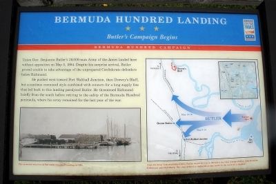Bermuda Hundred Landing CWT Marker image. Click for full size.
