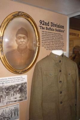 Fort Meade Museum: World War I Exhibit image. Click for full size.