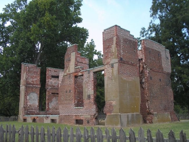 Ruins of the Ambler House. Click for full size. Ruins of the Ambler House image. Click for full size.