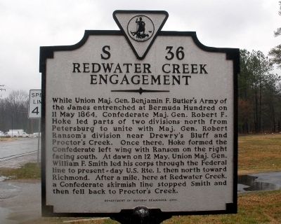 Redwater Creek Engagement Marker image. Click for full size.