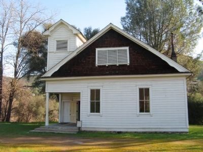 Coloma Schoolhouse and Marker. Click for full size. Coloma Schoolhouse and Marker image. Click for full size.