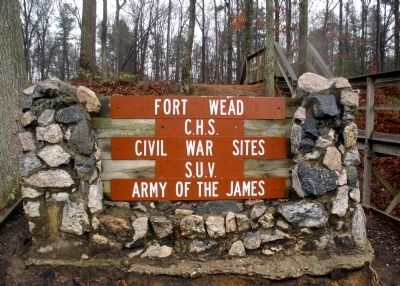 Fort Wead Marker image. Click for full size.