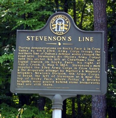Stevenson's Line Marker image. Click for full size.