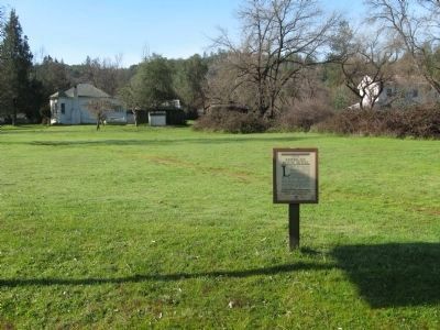 American House Hotel Site and Marker image. Click for full size.