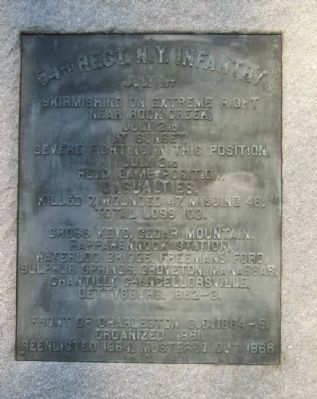 Plaque on Back of Monument image. Click for full size.