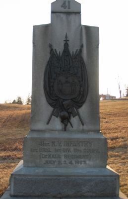 41st New York Infantry Monument image. Click for full size.