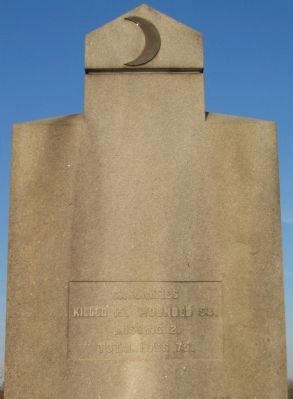 Back of Monument image. Click for full size.