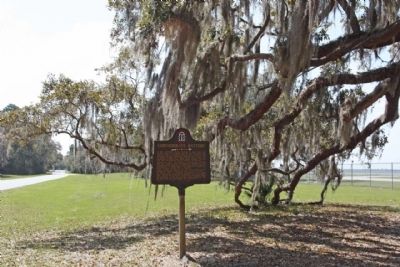 Confederate Battery Marker looking southward on Riverview Drive. Click for full size. Confederate Battery Marker looking southward on Riverview Drive image. Click for full size.