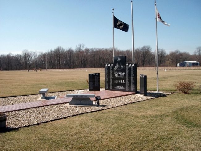Full View - - Potomac (Illinois) War Memorial. Click for full size. Full View - - Potomac (Illinois) War Memorial image. Click for full size.