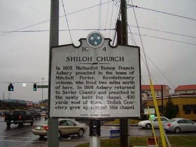 Shiloh Church Marker image. Click for full size.