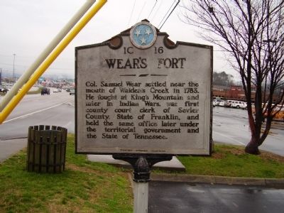 Wear's Fort Marker image. Click for full size.