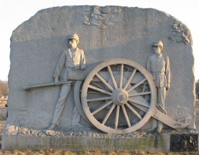 Ricketts' Battery Monument image. Click for full size.