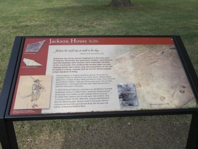 Jackson Home Marker. Click for full size. Jackson Home Marker image. Click for full size.