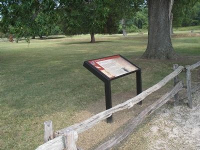 Marker at Historic Jamestowne. Click for full size. Marker at Historic Jamestowne image. Click for full size.