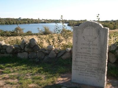 Fresh Pond Marker image. Click for full size.