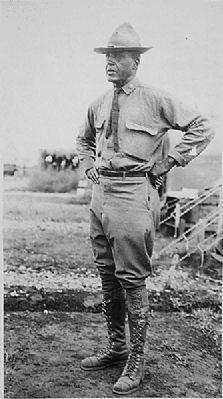Maj. Charles Young, Mexico, 1916 image. Click for full size.