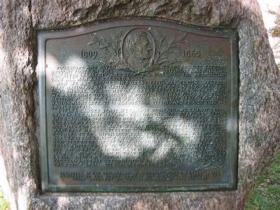 The Gettysburg Address <i>(foreground of Photo 3)</i> image. Click for full size.