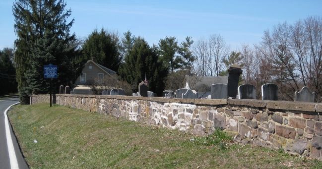 Amwell Church Marker. Click for full size. Amwell Church Marker image. Click for full size.