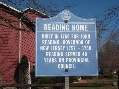 Reading Home Marker. Click for full size. Reading Home Marker image. Click for full size.