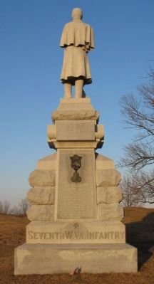 7th West Virginia Infantry Monument image. Click for full size.