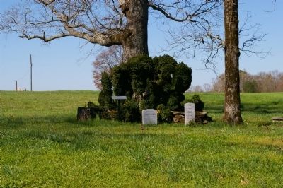 John Andrew's Grave and DAR Grave Markers image. Click for full size.