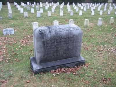 Reverend J. H. W. Stuckenberg. Click for full size. Reverend J. H. W. Stuckenberg image. Click for full size.