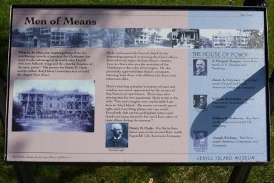 Men of Means Marker. Click for full size. Men of Means Marker image. Click for full size.