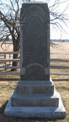 106th Pennsylvania Volunteers Monument. Click for full size. 106th Pennsylvania Volunteers Monument image. Click for full size.
