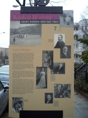 Lanier Heights Marker image. Click for full size.