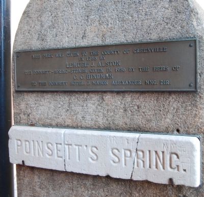 Poinsett's Spring Marker image. Click for full size.