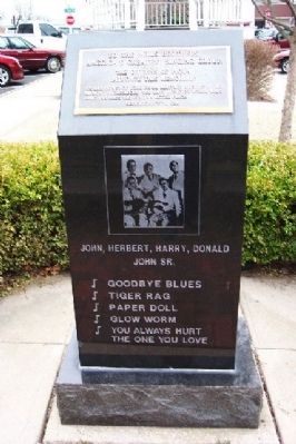 The Mills Brothers Marker image. Click for full size.