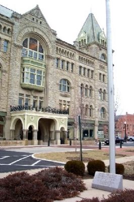 Piqua Veterans Memorial Marker. Click for full size. Piqua Veterans Memorial Marker image. Click for full size.