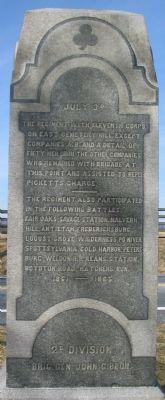 Back of Monument. Click for full size. Back of Monument image. Click for full size.