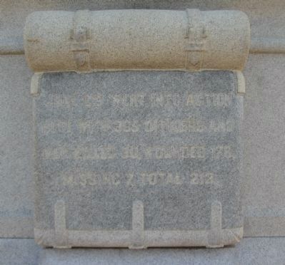Close Up of Knapsack on Front. Click for full size. Close Up of Knapsack on Front image. Click for full size.