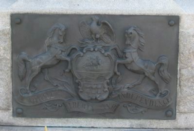 State Coat of Arms at Base image. Click for full size.