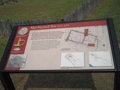 May-Hartwell Site Marker. Click for full size. May-Hartwell Site Marker image. Click for full size.