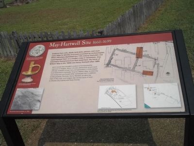 May-Hartwell Site Marker image. Click for full size.