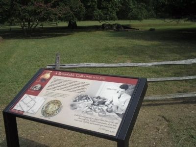 Marker in Historic Jamestowne. Click for full size. Marker in Historic Jamestowne image. Click for full size.