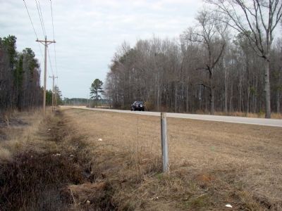 Reedy Creek Springs Marker's Pole image. Click for full size.