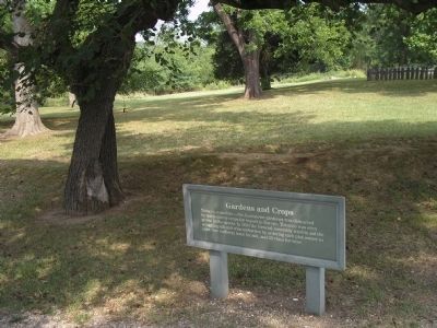 Gardens and Crops Marker image. Click for full size.
