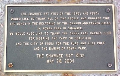 Shawnee Rat Kids Marker image. Click for full size.