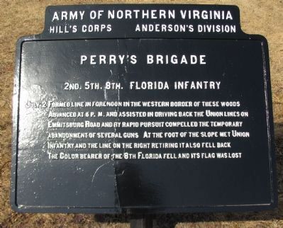 Perry's Brigade Tablet image. Click for full size.