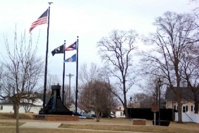 Piqua's Vietnam Home Front / William H. Pitsenbarger Marker. Click for full size. Piqua's Vietnam Home Front / William H. Pitsenbarger Marker image. Click for full size.