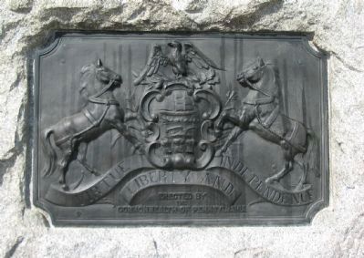 State Coat of Arms on Back. Click for full size. State Coat of Arms on Back image. Click for full size.