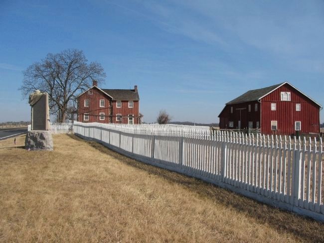 11th New Jersey Monument and Klingle Farm. Click for full size. 11th New Jersey Monument and Klingle Farm image. Click for full size.