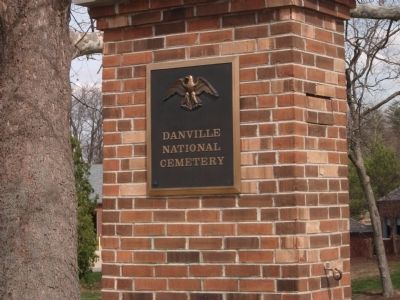Entry to:: "Danville National Cemetery". Click for full size. Entry to:: "Danville National Cemetery" image. Click for full size.